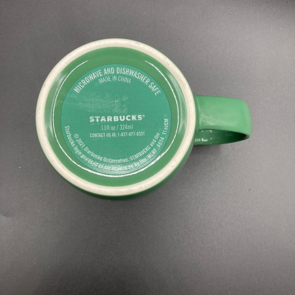 Starbucks 11oz Coffee/Tea Mug Cup From 2021 NEW NEVER USED - Picture 2 of 2